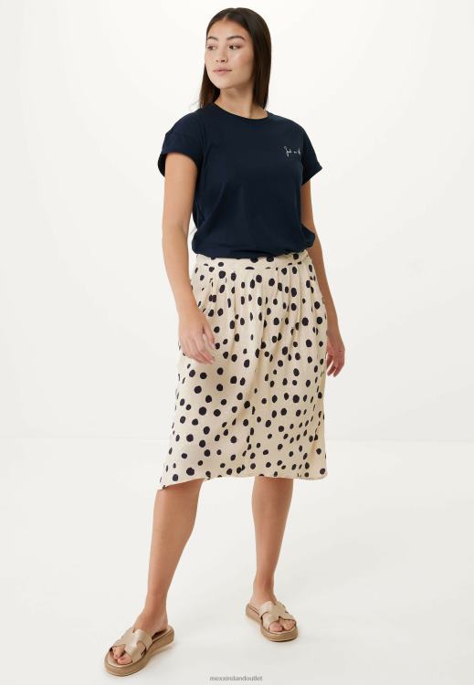 Mexx Pleated Skirt Beige 0T44H18 Women