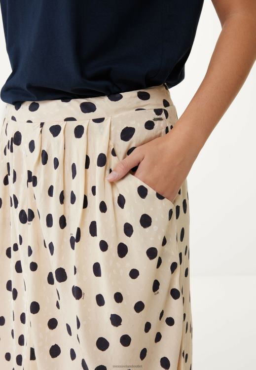 Mexx Pleated Skirt Beige 0T44H18 Women