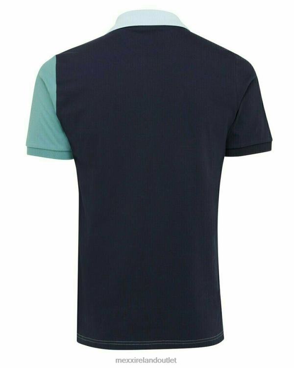 Mexx Polo Color Blocked Dark Mint Green 0T44H594 Men