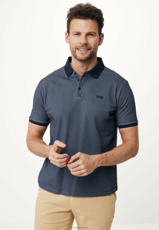 Mexx Polo Navy Blue 0T44H512 Men