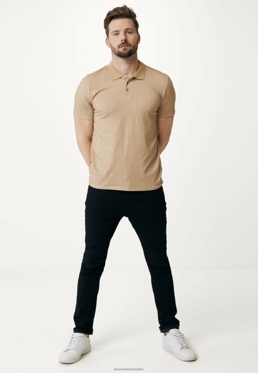 Mexx Polo Print Sand Beige 0T44H509 Men