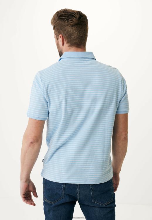 Mexx Polo Striped Light Blue 0T44H525 Men