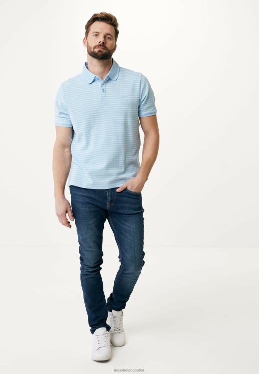 Mexx Polo Striped Light Blue 0T44H525 Men