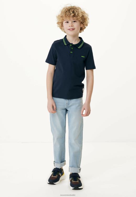 Mexx Polo Tipping Navy Blue 0T44H896 Boys