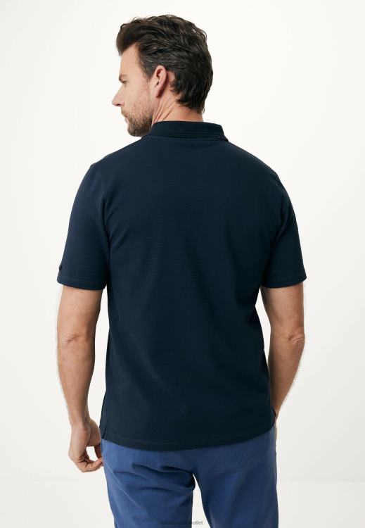 Mexx Popcorn Polo Navy Blue 0T44H510 Men