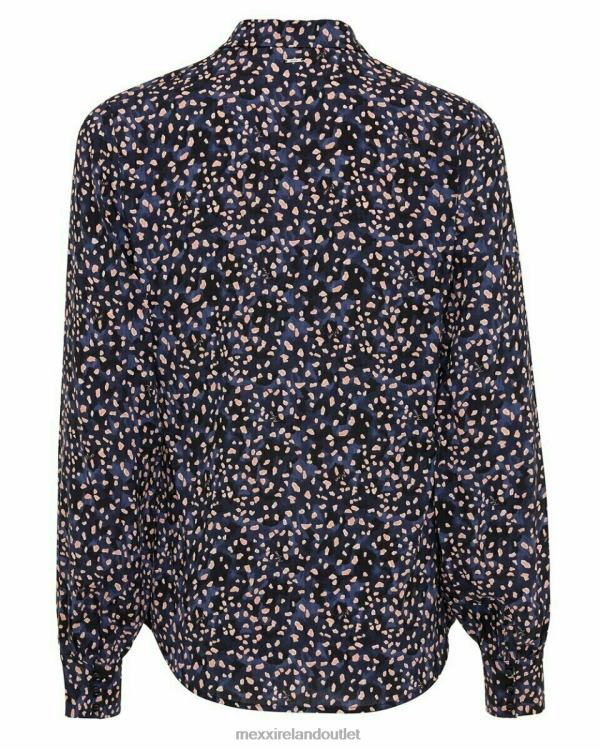 Mexx Printed Blouse Navy Blue 0T44H175 Women