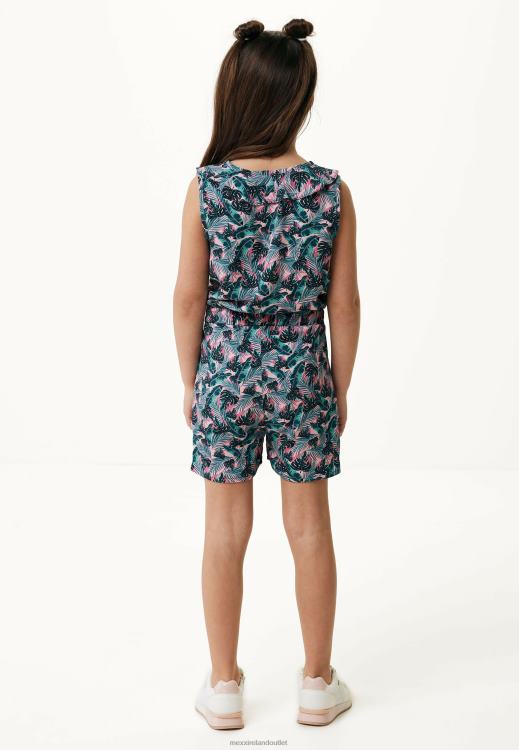 Mexx Printed Jumpsuit Salmon Pink 0T44H776 Girls