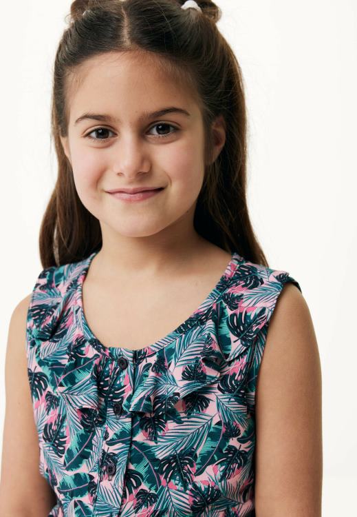 Mexx Printed Jumpsuit Salmon Pink 0T44H776 Girls