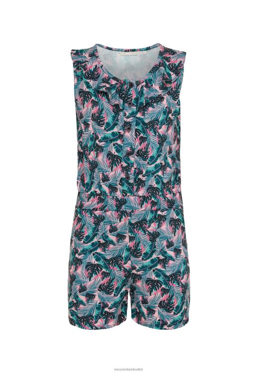 Mexx Printed Jumpsuit Salmon Pink 0T44H776 Girls