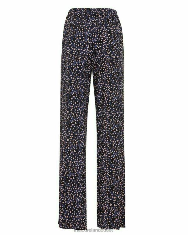 Mexx Printed Pants Navy Blue 0T44H133 Women