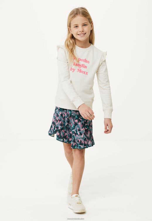 Mexx Printed Wrap Skirt Salmon Pink 0T44H760 Girls