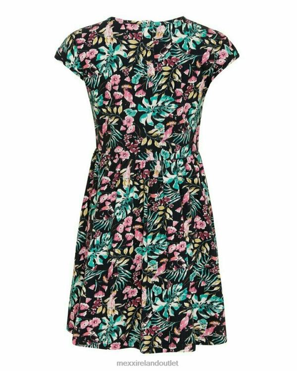 Mexx Printed dress Navy Blue 0T44H800 Girls