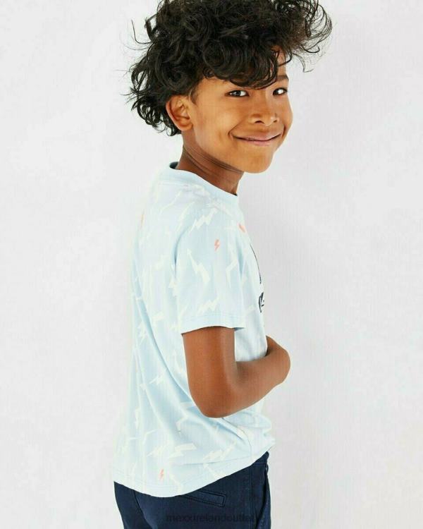 Mexx Printed t-shirt light blue Blue 0T44H970 Boys