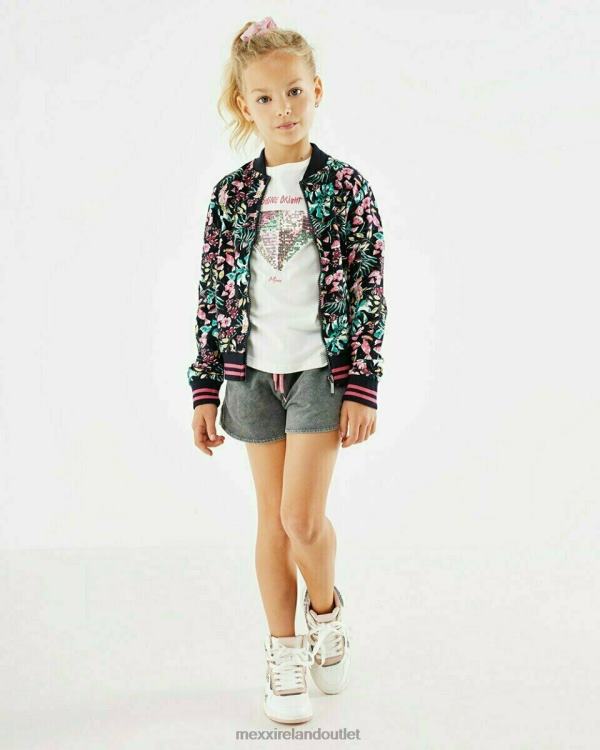 Mexx Printed zip-through bomber navy Blue 0T44H786 Girls