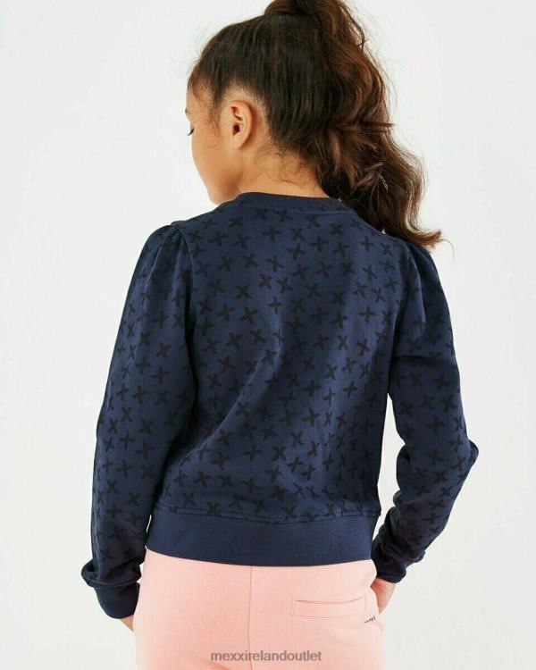 Mexx Puff sleeve sweater navy Blue 0T44H859 Girls
