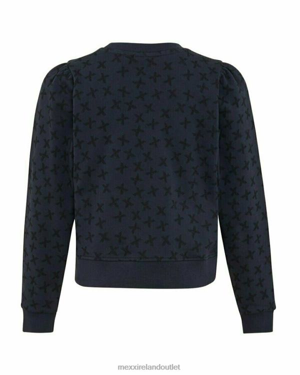 Mexx Puff sleeve sweater navy Blue 0T44H859 Girls