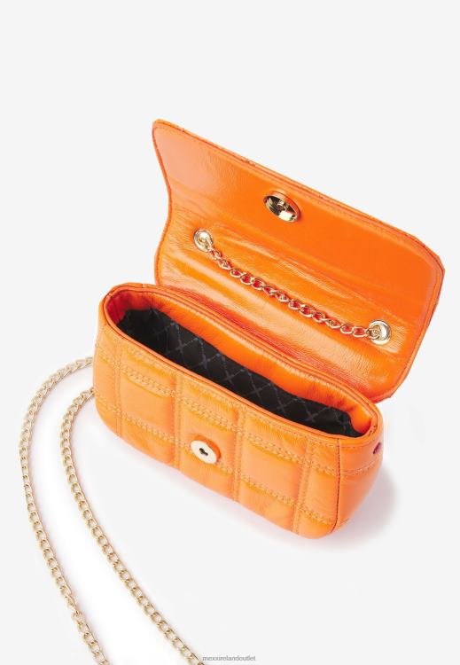 Mexx Quilted Crossbody Bag Neon Orange 0T44H416 Women