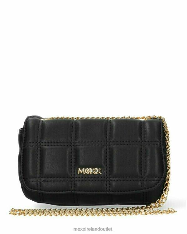 Mexx Quilted crossbody bag Black Schwarz 0T44H425 Women
