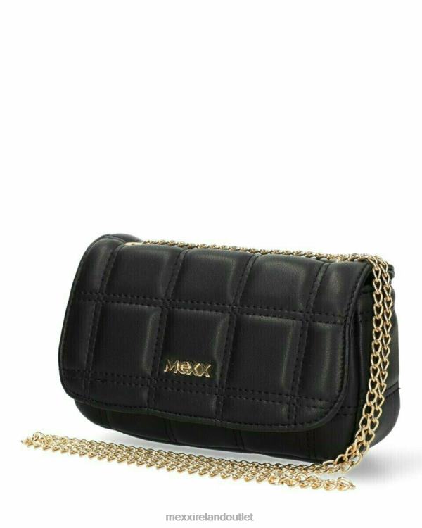 Mexx Quilted crossbody bag Black Schwarz 0T44H425 Women