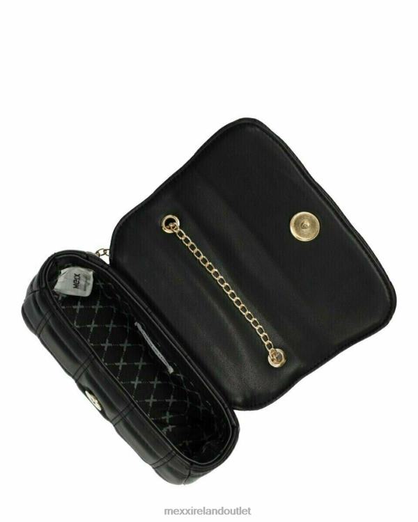 Mexx Quilted crossbody bag Black Schwarz 0T44H425 Women