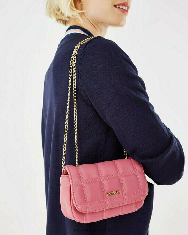 Mexx Quilted crossbody bag Pink 0T44H423 Women