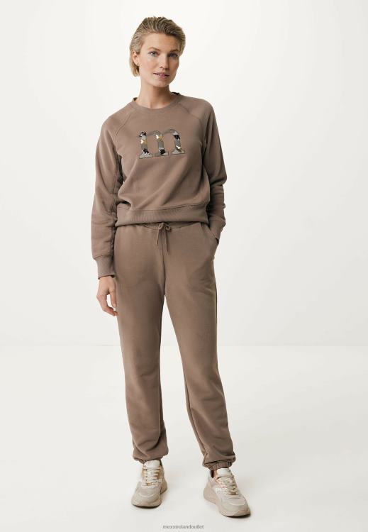 Mexx Raglan Sweater Long Sleeves Brown 0T44H138 Women