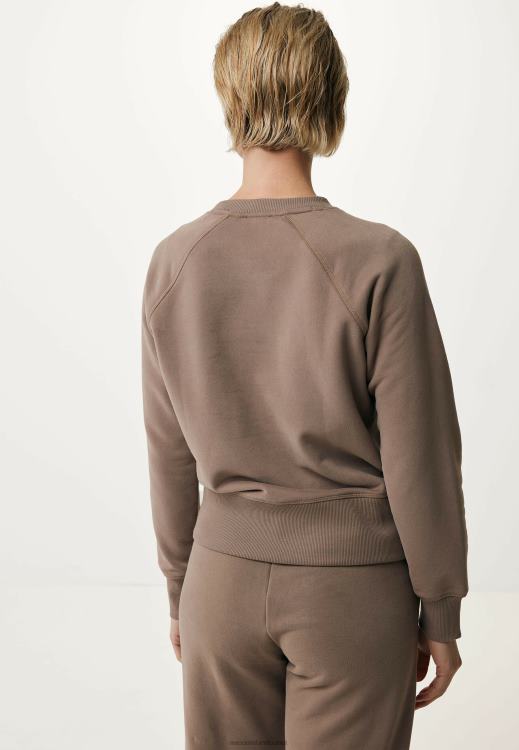 Mexx Raglan Sweater Long Sleeves Brown 0T44H138 Women
