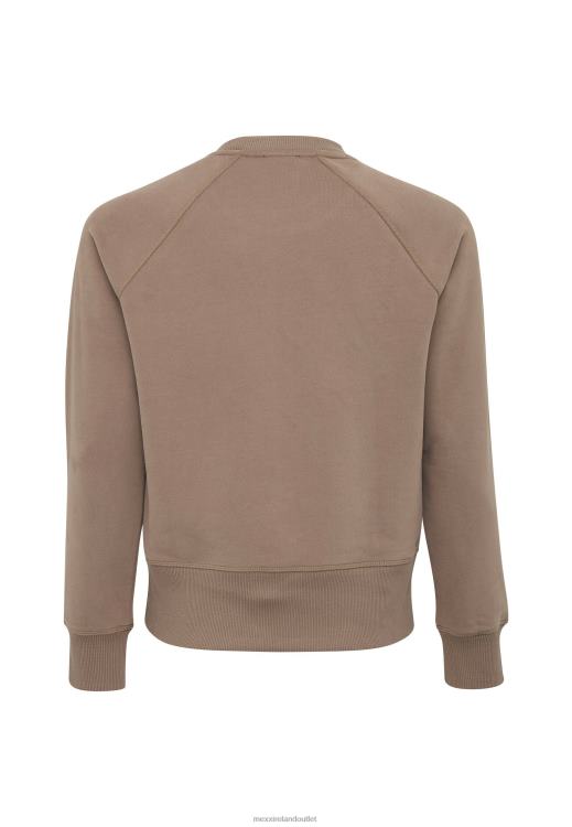 Mexx Raglan Sweater Long Sleeves Brown 0T44H138 Women