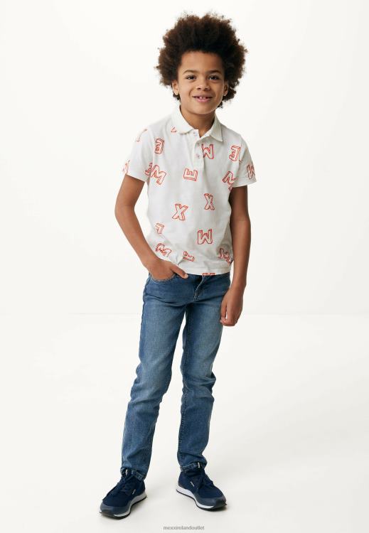 Mexx Regular Waist Straight Leg Jeans Vintage Blue 0T44H927 Boys