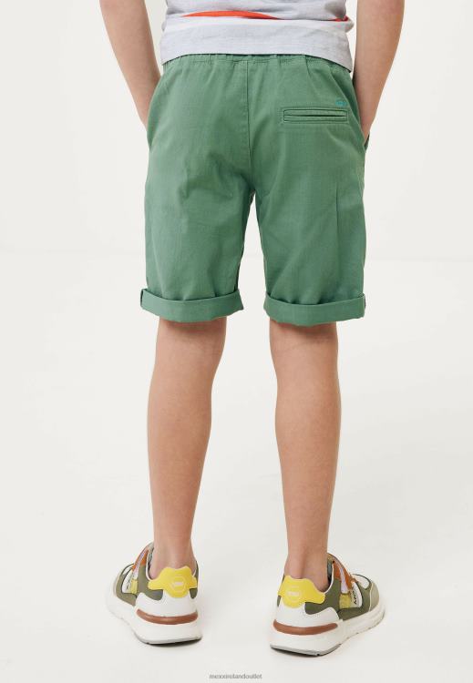 Mexx Roll Up Shorts Vintage Green 0T44H892 Boys