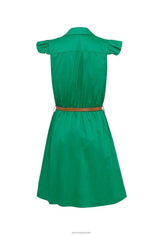 Mexx Ruffle Dress Green 0T44H58 Women