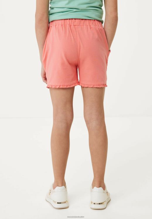 Mexx Ruffle Shorts Coral Orange 0T44H770 Girls