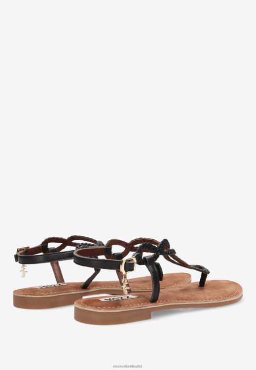 Mexx Sandal Jolene Black Schwarz 0T44H384 Women