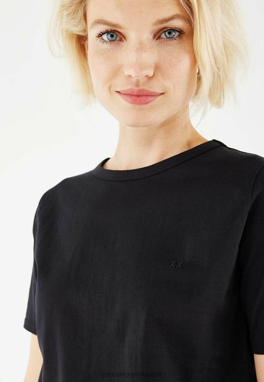 Mexx Sara Tee Black Schwarz 0T44H158 Women