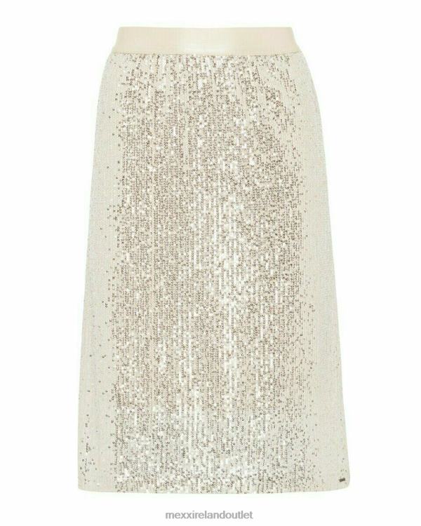 Mexx Sequins Skirt Gold 0T44H195 Women