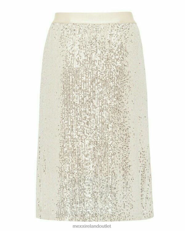 Mexx Sequins Skirt Gold 0T44H195 Women