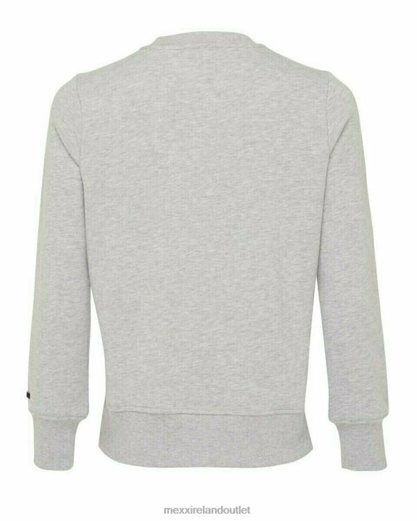 Mexx Sequins crewneck sweater grey melee Grey 0T44H412 Women