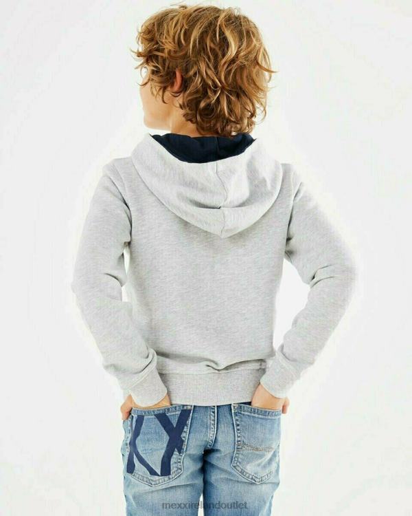 Mexx Sequins hooded sweater grey melee Grey 0T44H972 Boys