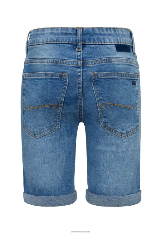 Mexx Short Regular Waist Straight Leg Jeans Short Vintage Blue 0T44H893 Boys
