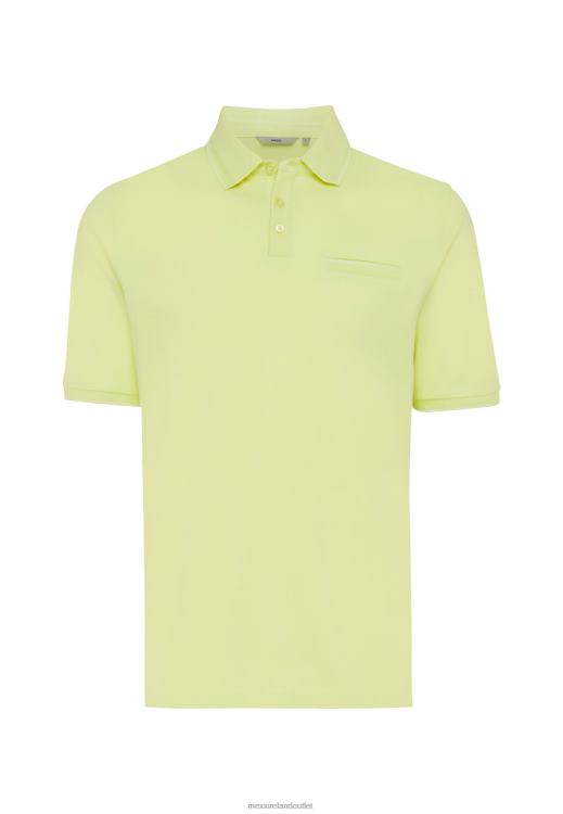 Mexx Short Sleeve Polo Lime Cotton 0T44H479 Men