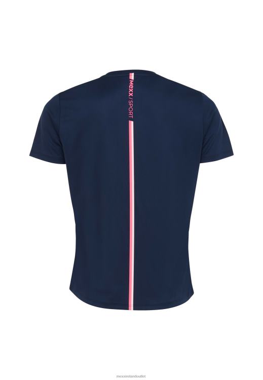 Mexx Short Sleeve Sport T-shirt Navy Blue 0T44H223 Women