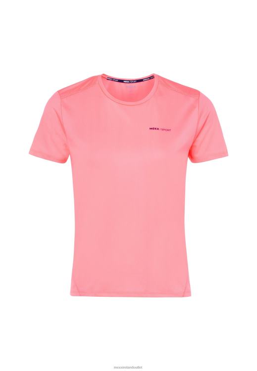 Mexx Short Sleeve Sport T-shirt Neon Pink 0T44H222 Women