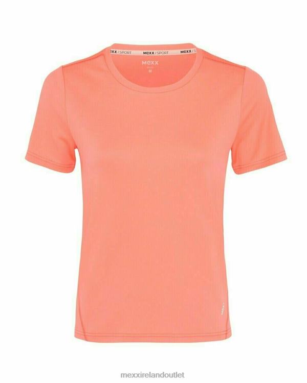 Mexx Short Sleeve T-shirt Coral Orange 0T44H179 Women