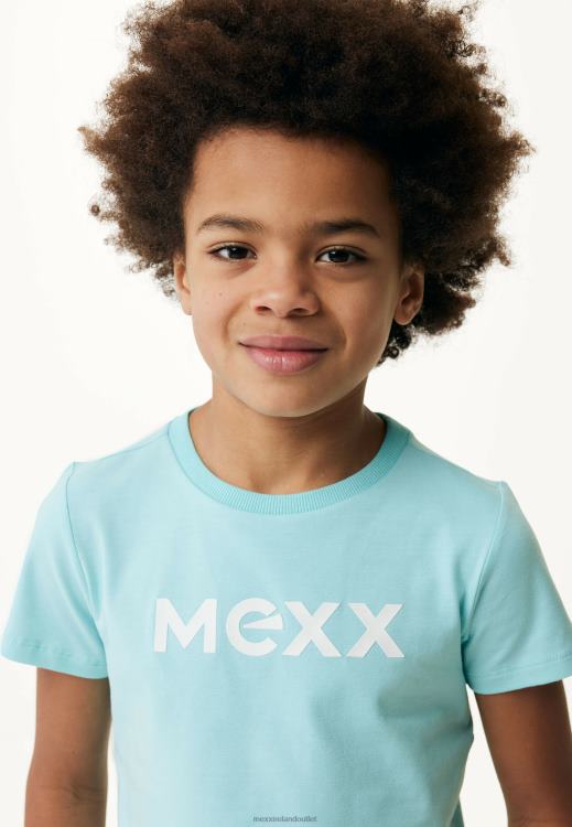 Mexx Short Sleeve T-shirt Rubber Print Blue 0T44H900 Boys