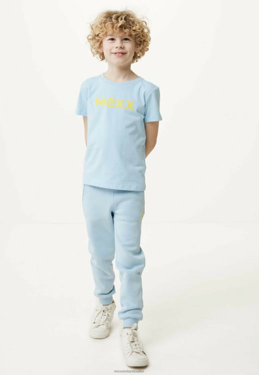 Mexx Short Sleeve T-shirt Rubber Print Light Blue 0T44H887 Boys