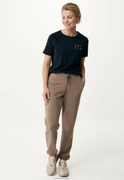 Mexx Short Sleeve Tee Black Schwarz 0T44H136 Women