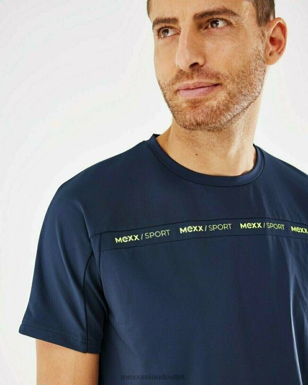 Mexx Short Sleeve t-shirt Navy Blue 0T44H724 Men
