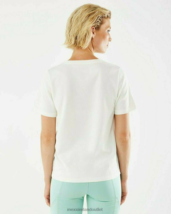 Mexx Short Tleeve T-shirt Off white White 0T44H184 Women