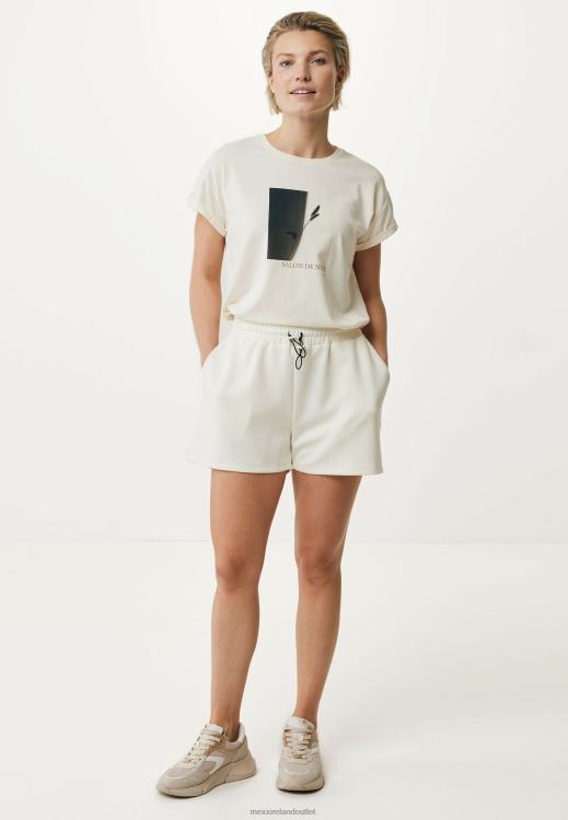 Mexx Shorts Details Off White Beige 0T44H140 Women