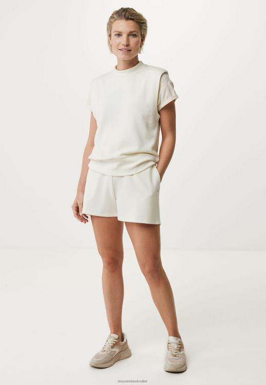 Mexx Sleeveless Sweater Off White Beige 0T44H6 Women